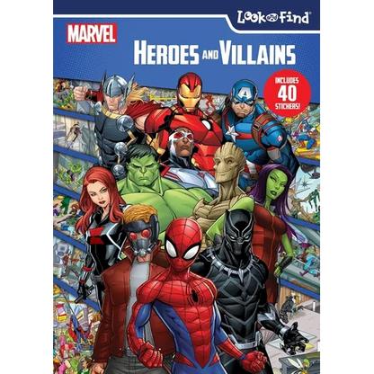 Marvel: Heroes and Villains Look and Find - Paperback