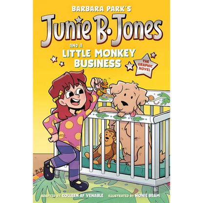 Junie B. Jones and a Little Monkey Business: The Graphic Novel - Paperback