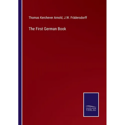 The First German Book - Paperback