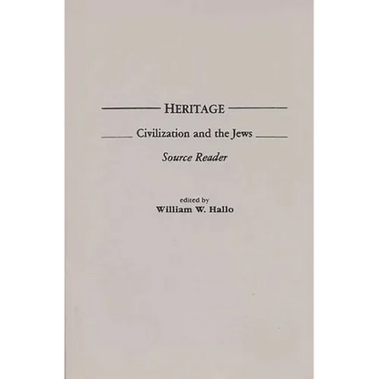 Heritage: Civilization and the Jews: Source Reader - Paperback