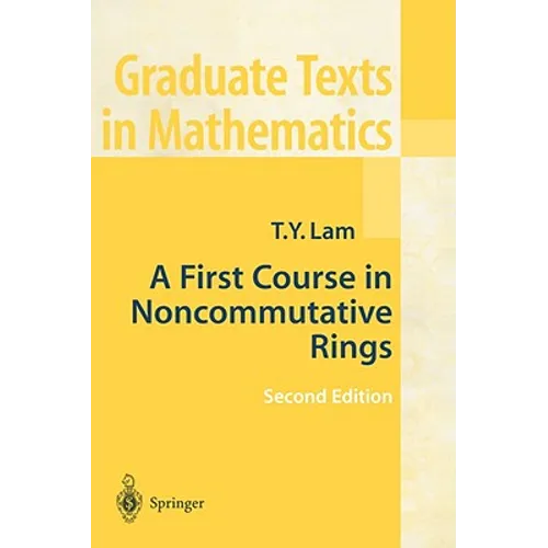 A First Course in Noncommutative Rings - Paperback