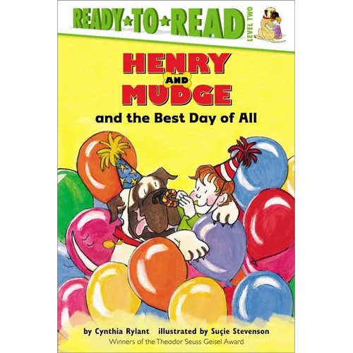 Henry and Mudge and the Best Day of All: Ready-To-Read Level 2 - Hardcover