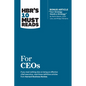 Hbr's 10 Must Reads for Ceos (with Bonus Article Your Strategy Needs a Strategy by Martin Reeves, Claire Love, and Philipp Tillmanns) - Paperback