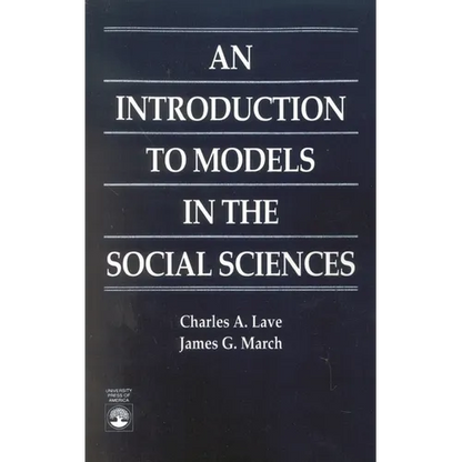 An Introduction to Models in the Social Sciences - Paperback