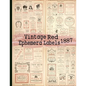 Vintage Red Ephemera Labels 1887: Vintage Labels Ephemera Series - Paperback