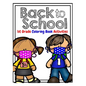 Back to School 1st Grade Coloring Book Activities: Welcome New Class Back to School for Kids - Paperback