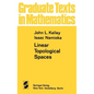 Linear Topological Spaces - Hardcover