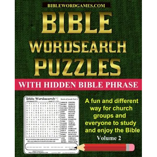 Bible Word Search Puzzles Volume 2 - Paperback