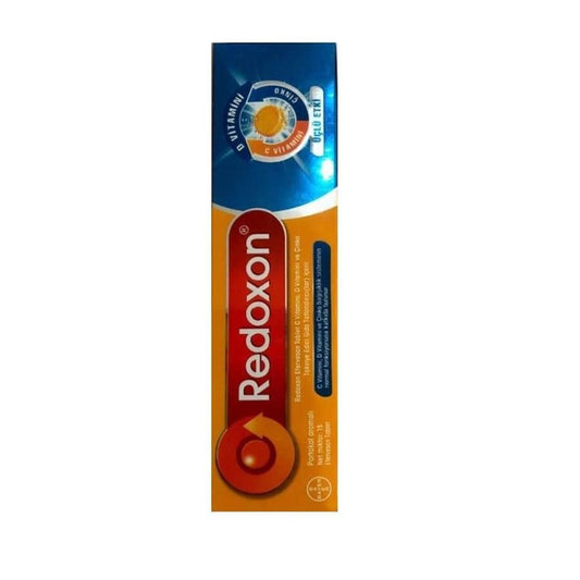 Redoxon Triple Effect Vitamin C, D, and Zinc Effervescent Tablets for Immune Support