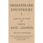 Shakespeare Discoveries I: A Secular Tour of "Venus and Adonis" - Paperback