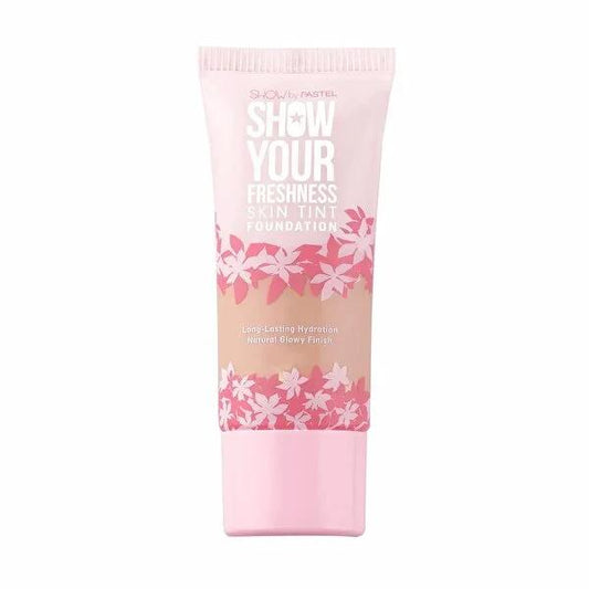 Show By Pastel Freshness Skin Tint Foundation - Natural, Lightweight, Vegan Makeup for Hydrated Skin - 6 Shades