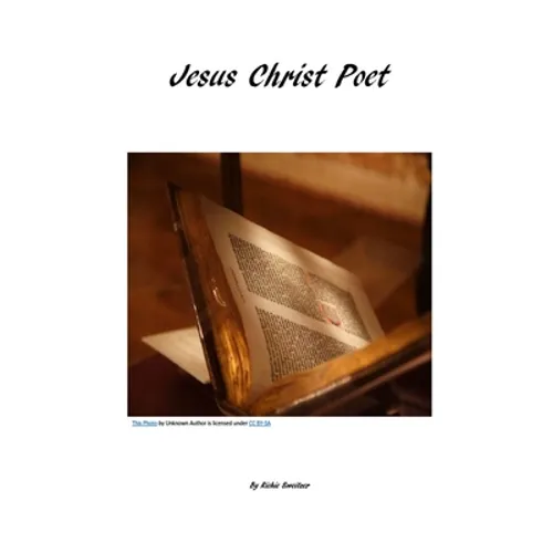 Jesus Christ Poet - Paperback