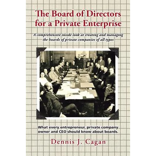 The Board of Directors for a Private Enterprise - Paperback