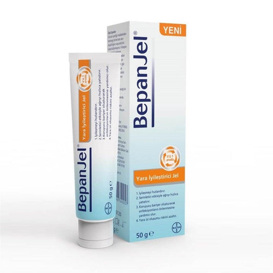 BepanJel Wound Care Gel - 50g Soothing Relief for Minor Cuts & Scrapes, Promotes Healing