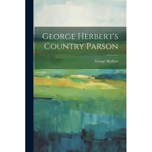 George Herbert's Country Parson - Paperback