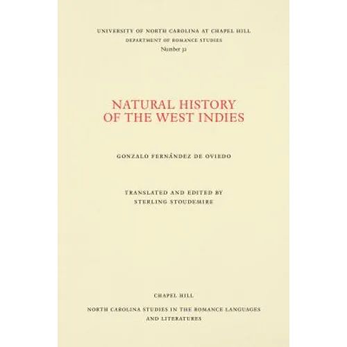 Natural History of the West Indies - Paperback