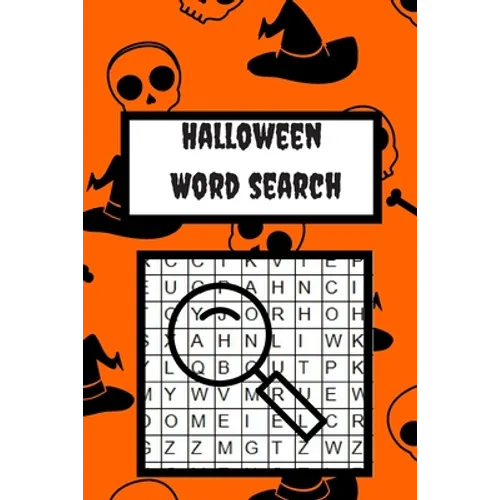 Halloween Word Search: Spooky Halloween Word Search Puzzles: Large Print Word Search Halloween Puzzles, For Girls boy, kids, toddler, adults, - Paperback