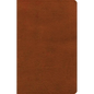 NASB Large Print Thinline Bible, Burnt Sienna Leathertouch - Imitation Leather