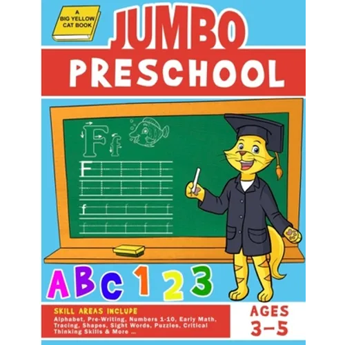 Jumbo Preschool Workbook - Paperback