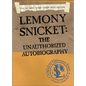 Lemony Snicket: The Unauthorized Autobiography - Hardcover