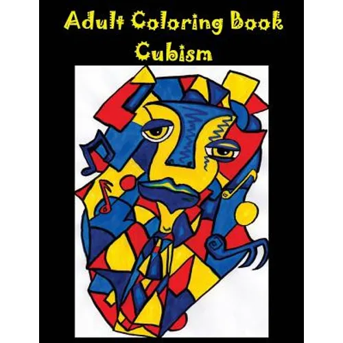 Adult Coloring Book: Cubism - Paperback