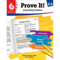 Prove It! Using Textual Evidence, Levels 3-5 - Paperback