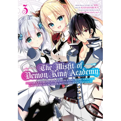 The Misfit of Demon King Academy 03: History's Strongest Demon King Reincarnates and Goes to School with His Descendants - Paperback