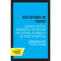 Reflections on Poetry: Meditationes Philosophicae de Nonnullis AD Poema Pertinentibus - Paperback