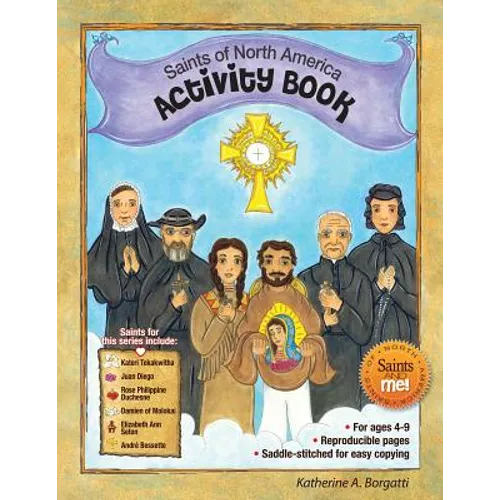 Saints of North America Activity Book - Paperback