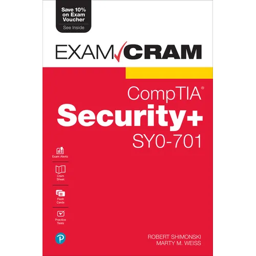 Comptia Security+ Sy0-701 Exam Cram - Paperback