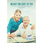 Never Too Late to Try Easy Crossword Puzzle Books for Seniors (with 50 Drills!) - Paperback