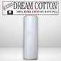 Quilters Dream Select White Cotton Batting Throw Roll - 60" x 30 yards -- AVAILABLE FOR PRE-OREDER - ROUGHLY 8 WEEKS