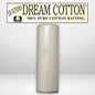 Quilters Dream Supreme Natural Cotton Batting Throw Roll - 60" x 30 yards -- AVAILABLE FOR PRE-ORDER - ROUGHLY 8 WEEKS