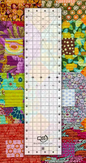 Quilters Select Non-Slip Crystal Clear Ruler 4.5" x 18"