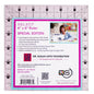 Quilters Select Pink Non-Slip Ruler 6"x 6"