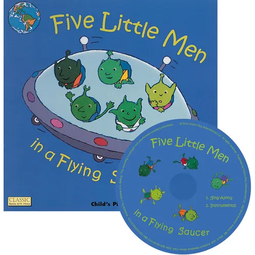 Five Little Men in a Flying Saucer [With CD (Audio)] - Paperback