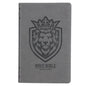 KJV Holy Bible, Gift Edition for Boys King James Version, Faux Leather Flexible Cover, Charcoal Gray Lion Emblem - Leather