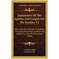 Explanation Of The Epistles And Gospels For The Sundays V1: Holy Days And Festivals Throughout The Ecclesiastical Year; To Which Are Added The Lives O - Hardcover
