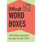 Difficult Word Boxes: 365 Letter Puzzles as seen in the NYT - Paperback