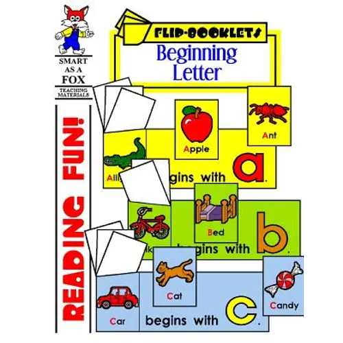Beginning Letter Flip Books - Paperback