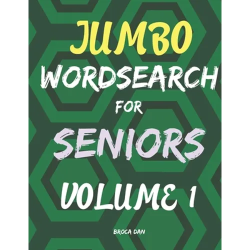Jumbo Wordsearch for Seniors: 200 Stimulating Puzzles in Large Print - Paperback