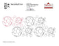 1521 Soccerball Fun Pantograph by Rose-Clair Fletcher