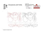 1515 Ornaments & Holly Pantograph by Rose-Clair Fletcher
