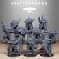 3D Printed Socratis Snipers x10 by StationForge Miniatures