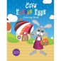 Cute Easter Eggs Coloring Book: Eatser coloring activity book for kids ages 4-10 - Paperback