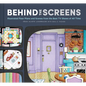 Behind the Screens: Illustrated Floor Plans and Scenes from the Best TV Shows of All Time - Hardcover