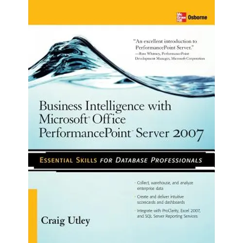 Business Intelligence with Microsoft(r) Office Performancepoint(tm) Server 2007 - Paperback
