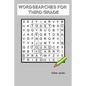 Wordsearches For Third Grade - Paperback