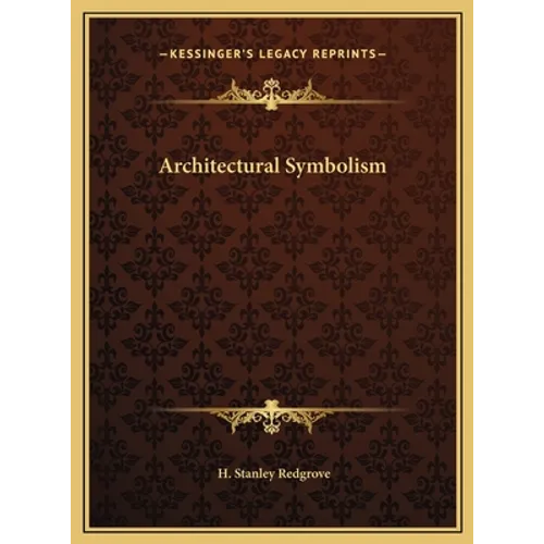 Architectural Symbolism - Hardcover