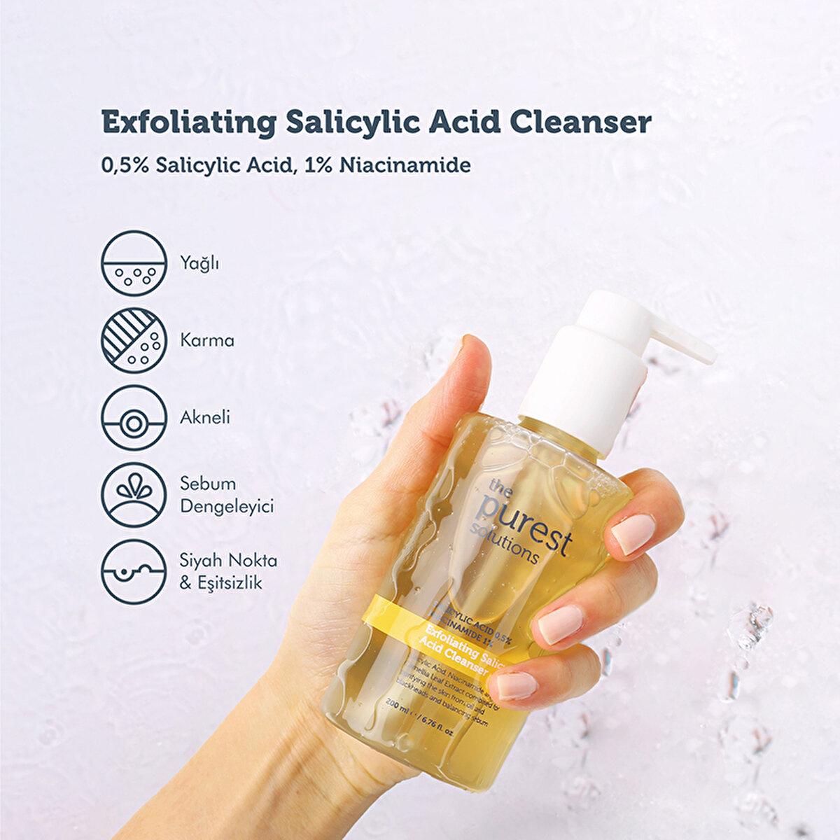 The Purest Solutions Gentle Cleansing Gel - Hyaluronic Acid Skincare for Dry & Sensitive Skin